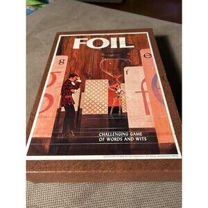 NEW in Box! Sealed!  Vintage 3M Bookshelf Foil Changelling Words Board Game 1968